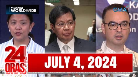 24 Oras Express: July 9, 2024 [HD] .